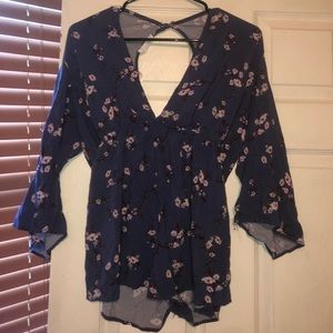 Floral Tillys romper